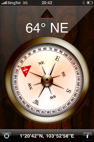 This compass app will come in highly useful for feng shui addicts!