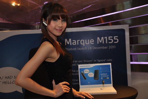 The lovely Puff is the brand ambassador for the Marque M155. She hails from Thailand and is well-known as a professional model and emcee.