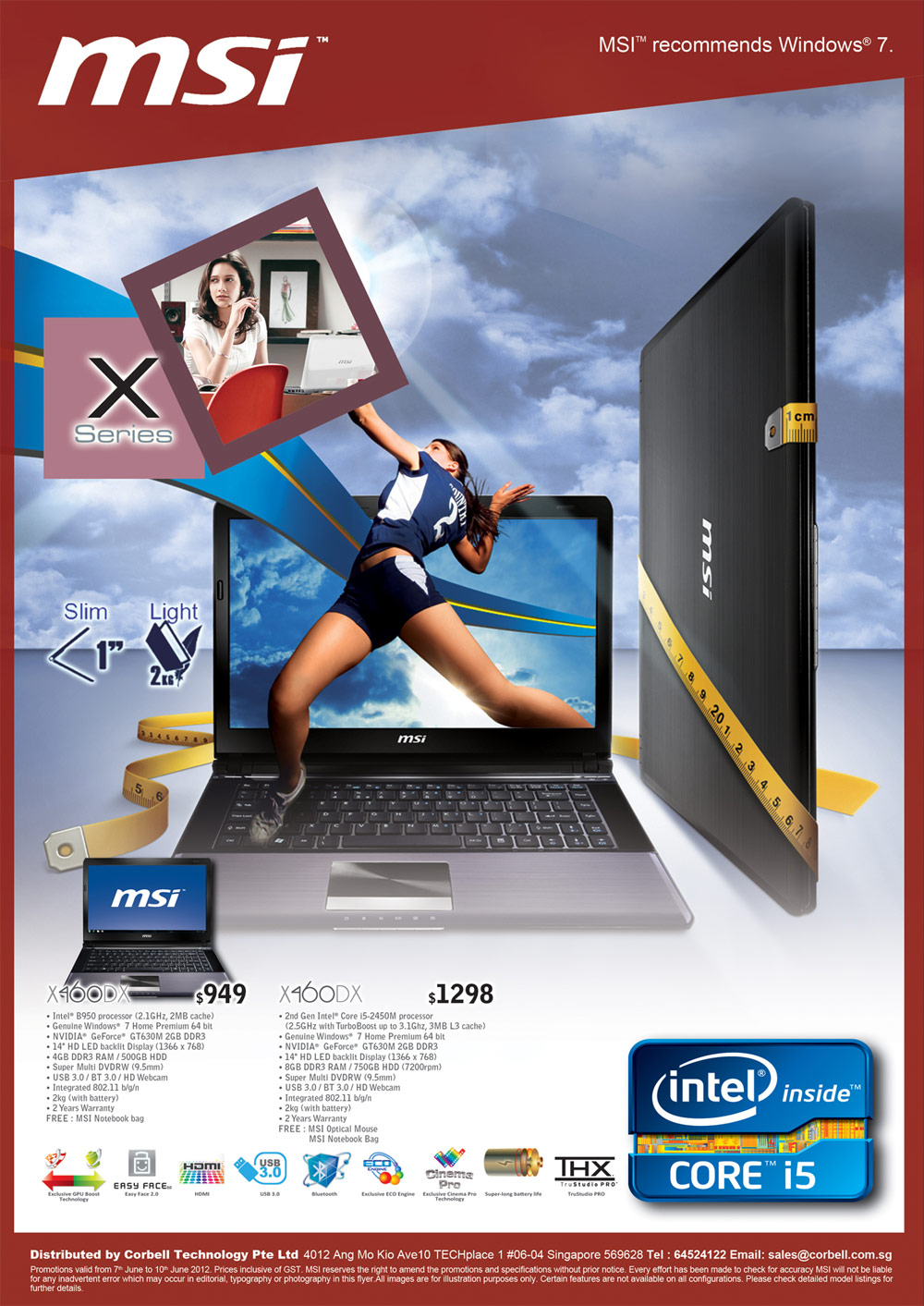 MSI Notebooks - Page 6 Brochures from PC Show 2012 Singapore on Tech ...
