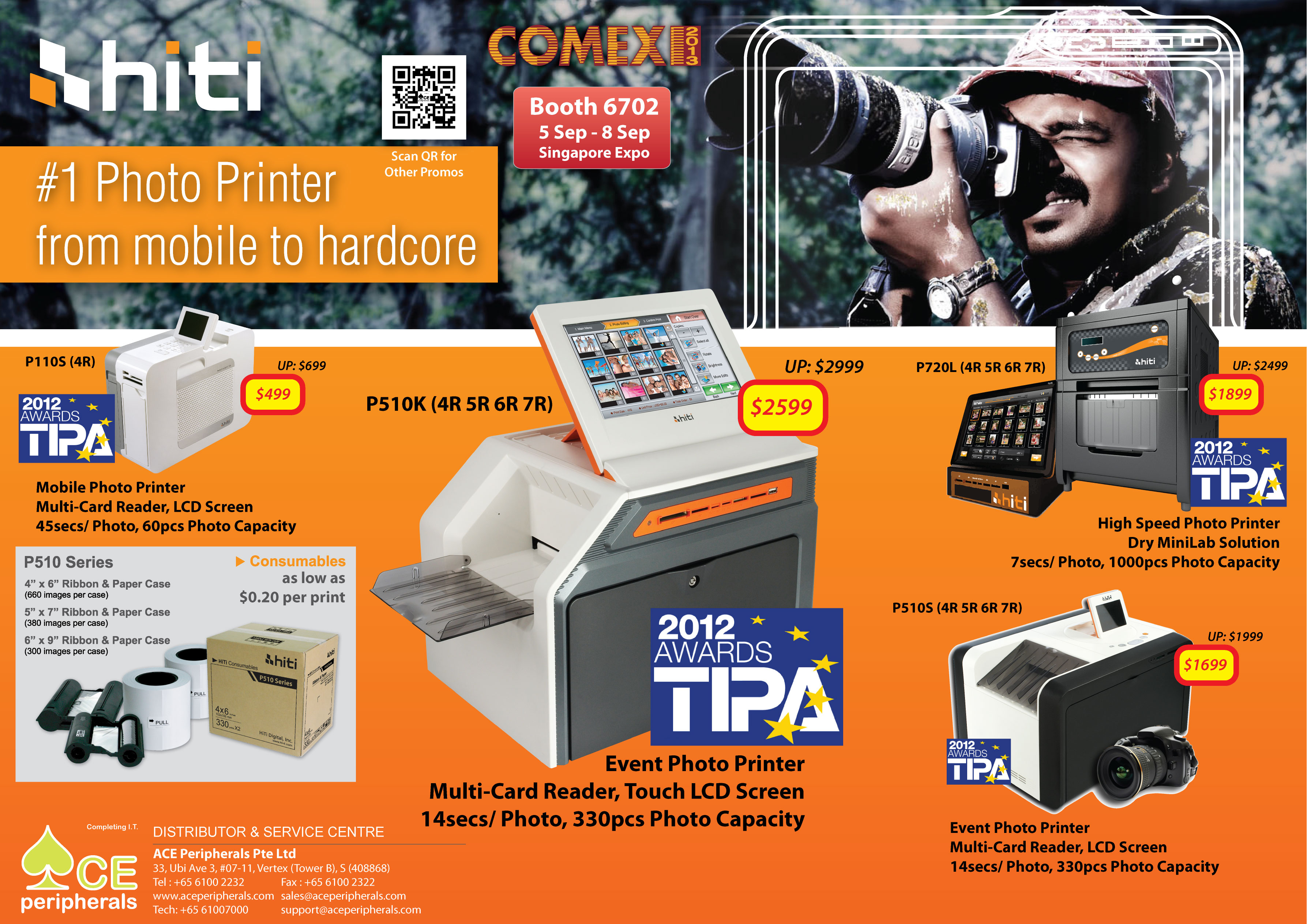 HiTi event photo printers Brochures from Comex Singapore on Tech