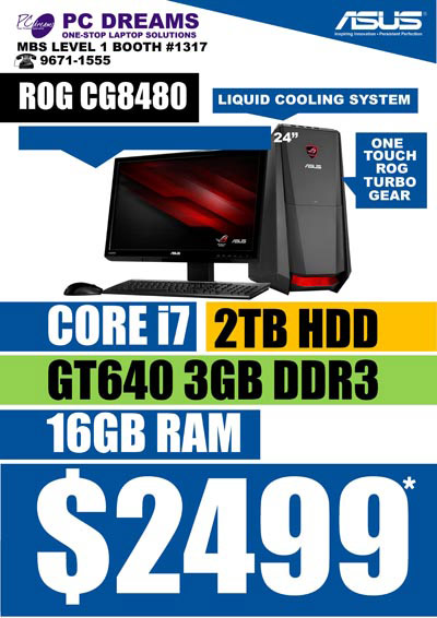 ASUS ROG Desktop PC Brochures from IT Show 2013 Singapore on Tech Show ...