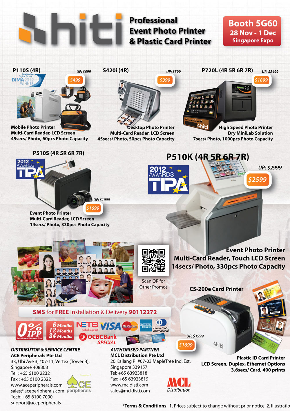 Hiti professional event printers Brochures from Sitex 2013 Singapore on ...
