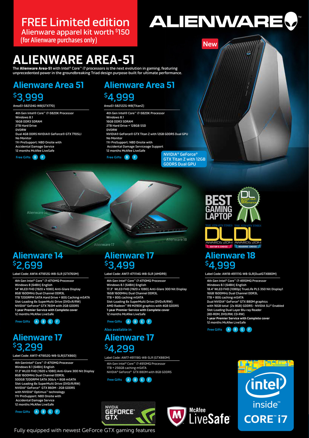 Dell Alienware - page 5 Brochures from SITEX 2014 Singapore on Tech ...