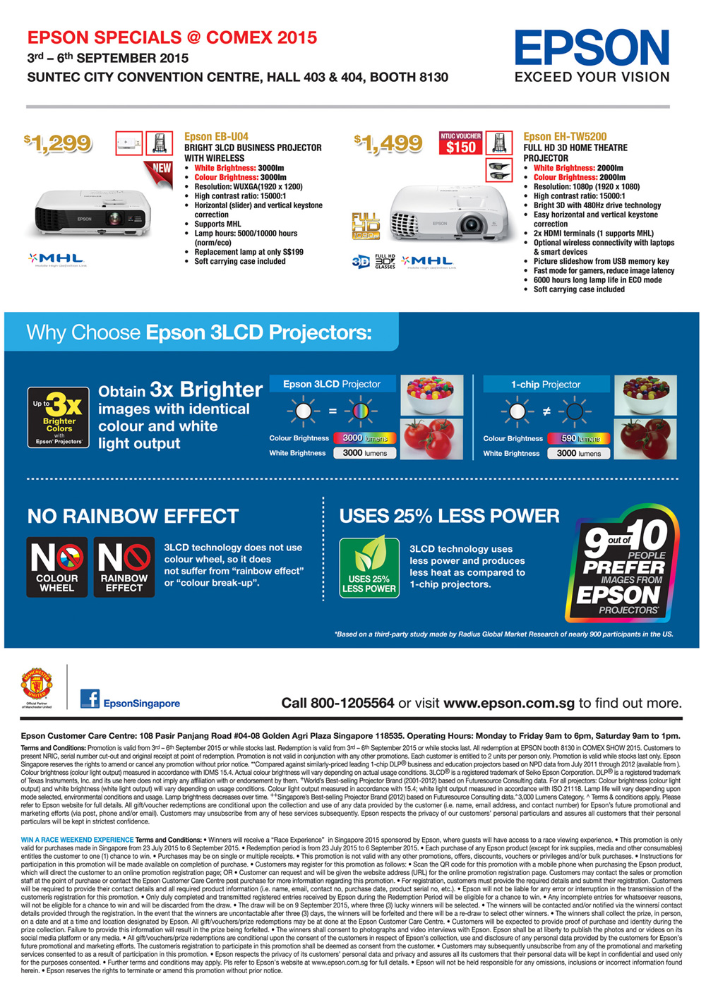 Epson Projectors - Pg 2 Brochures from COMEX 2015 Singapore on Tech ...
