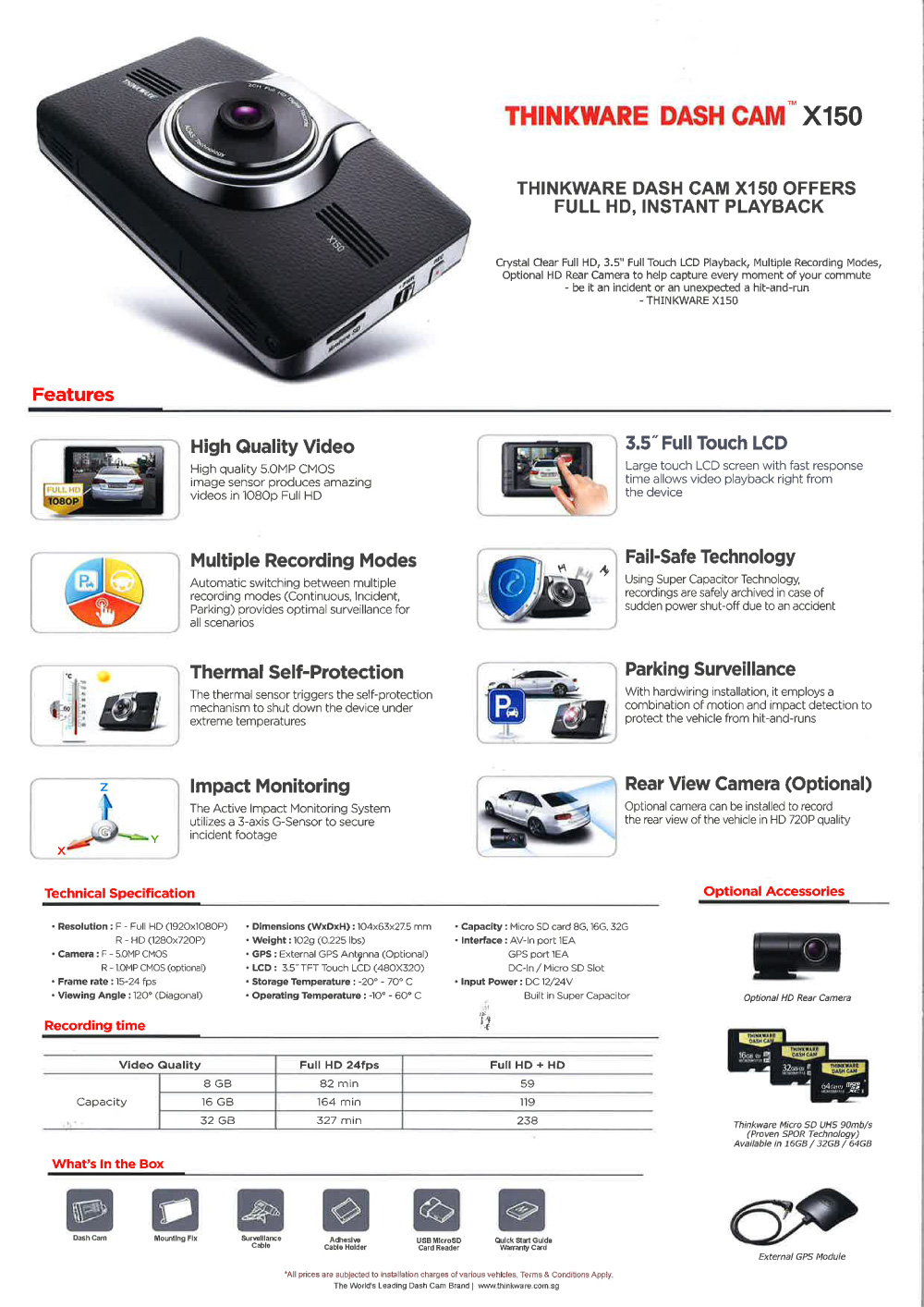 Thinkware Pg 01 Brochures from COMEX 2015 Singapore on Tech Show Portal ...