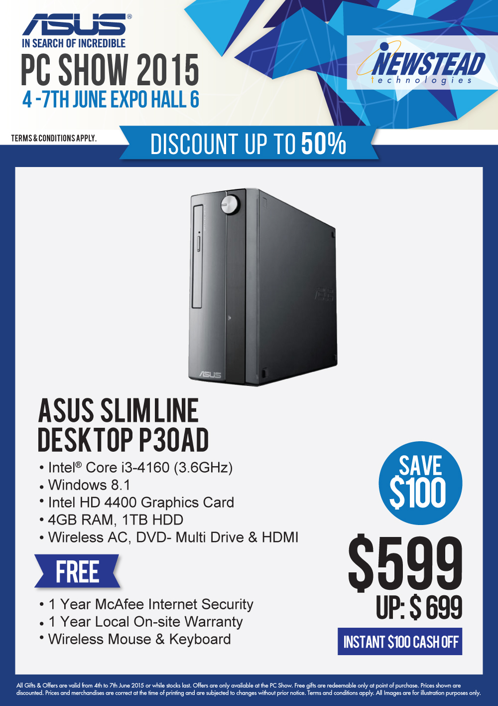 Asus at Newstead - Page 1 Brochures from PC Show 2015 Singapore on Tech ...