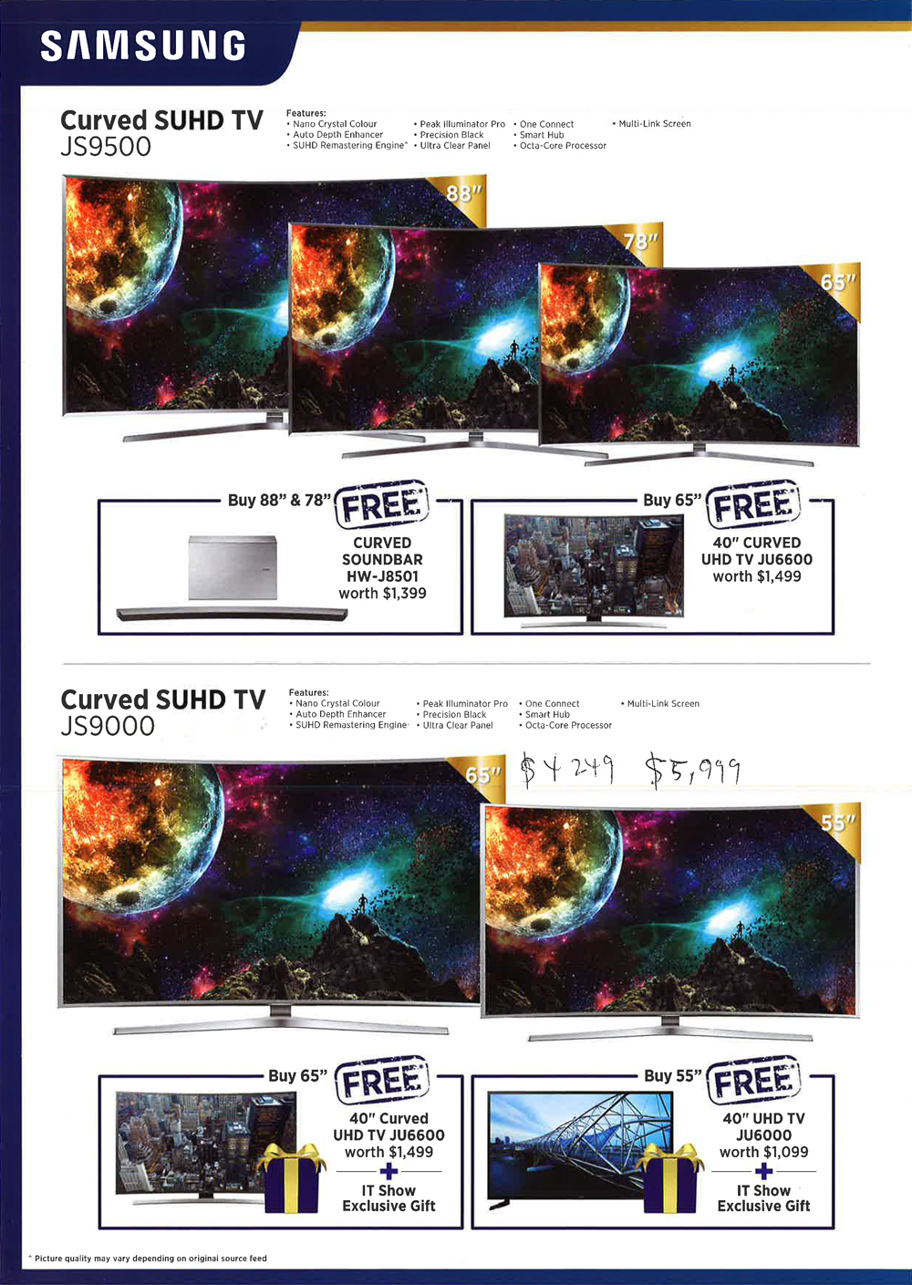 Samsung TVs page 2 Brochures from IT Show 2016 Singapore on Tech Show