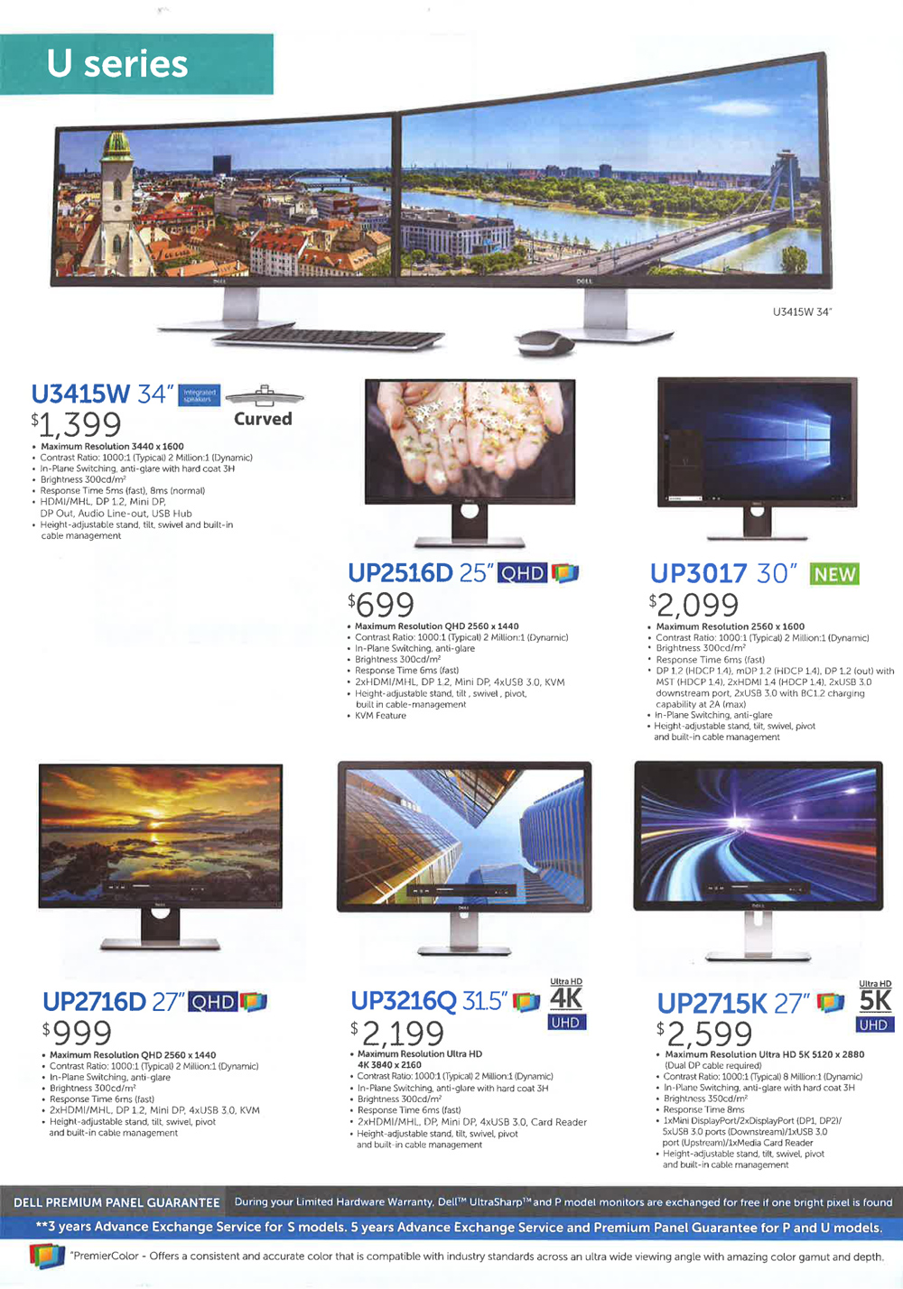 Dell monitors page 4 Brochures from SITEX 2016 Singapore on Tech Show