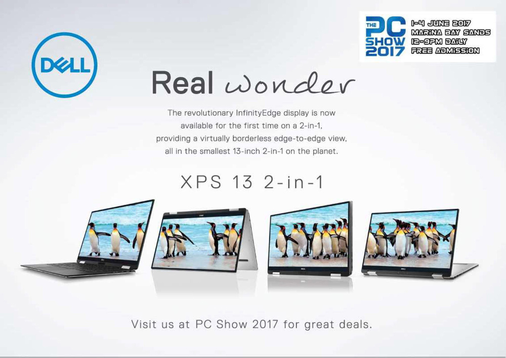Dell XPS 13 2-in-1 Brochures from PC Show 2017 Singapore on Tech Show ...