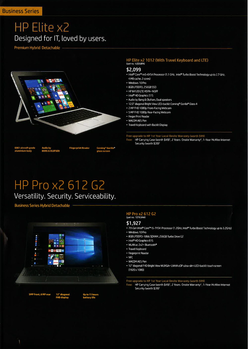 HP Business Notebooks - Pg 1 Brochures from SITEX 2017 Singapore on ...