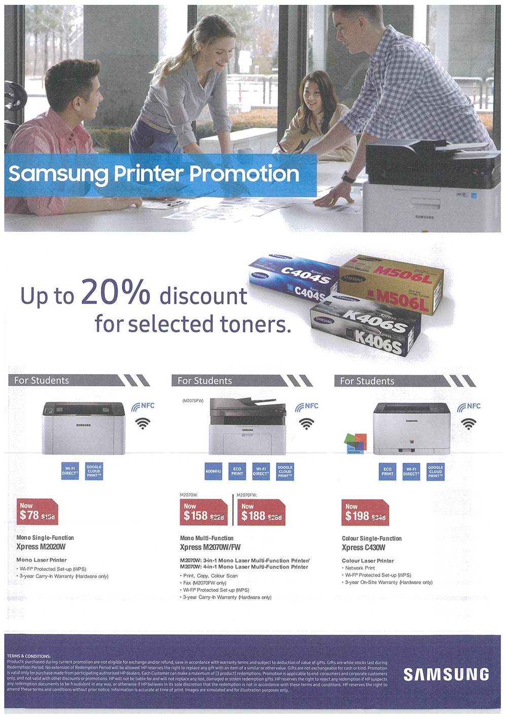 Samsung printers page 1 Brochures from CEE 2018 on Tech Show Portal