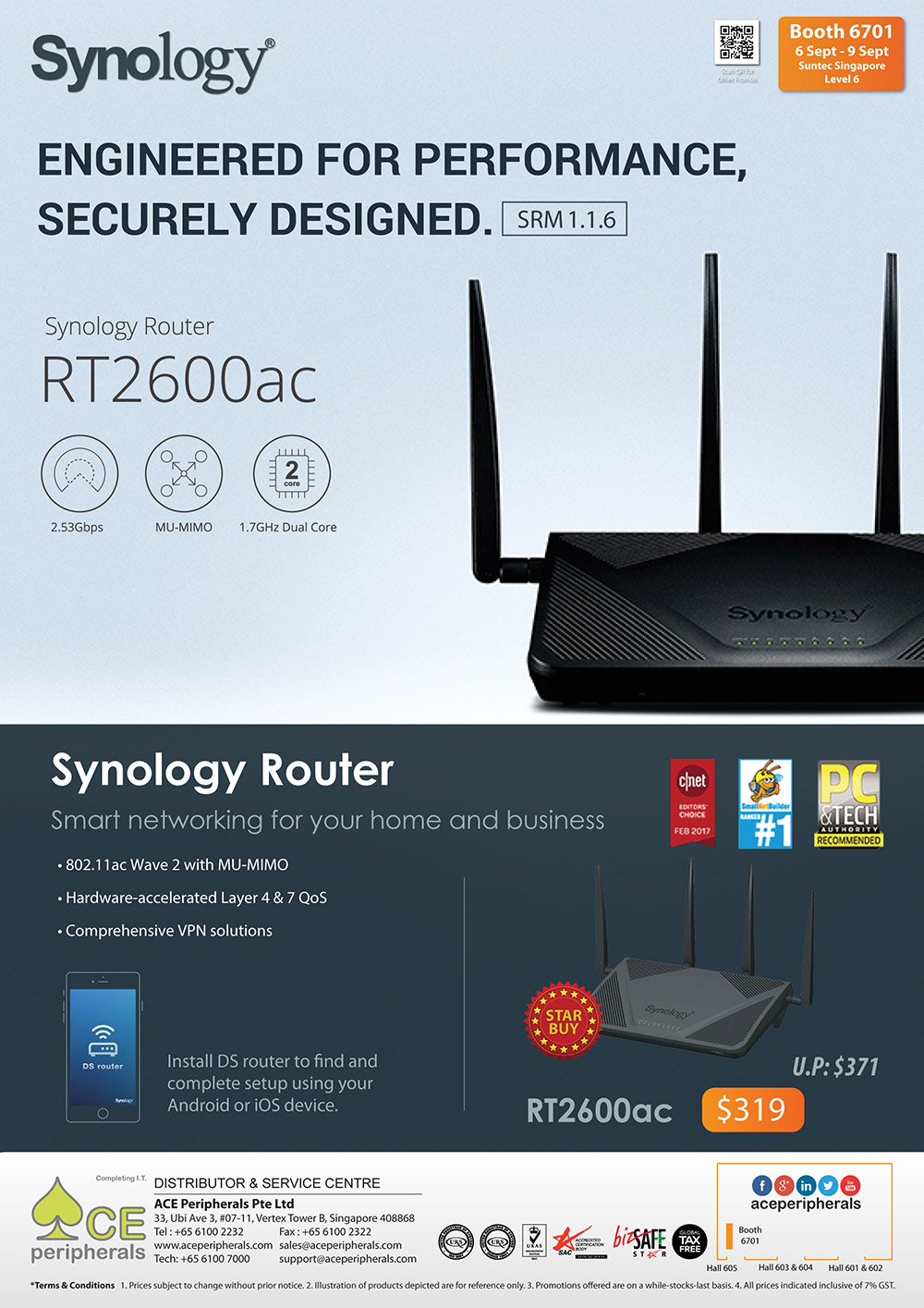 Synology router Brochures from COMEX 2018 Singapore on Tech Show Portal ...