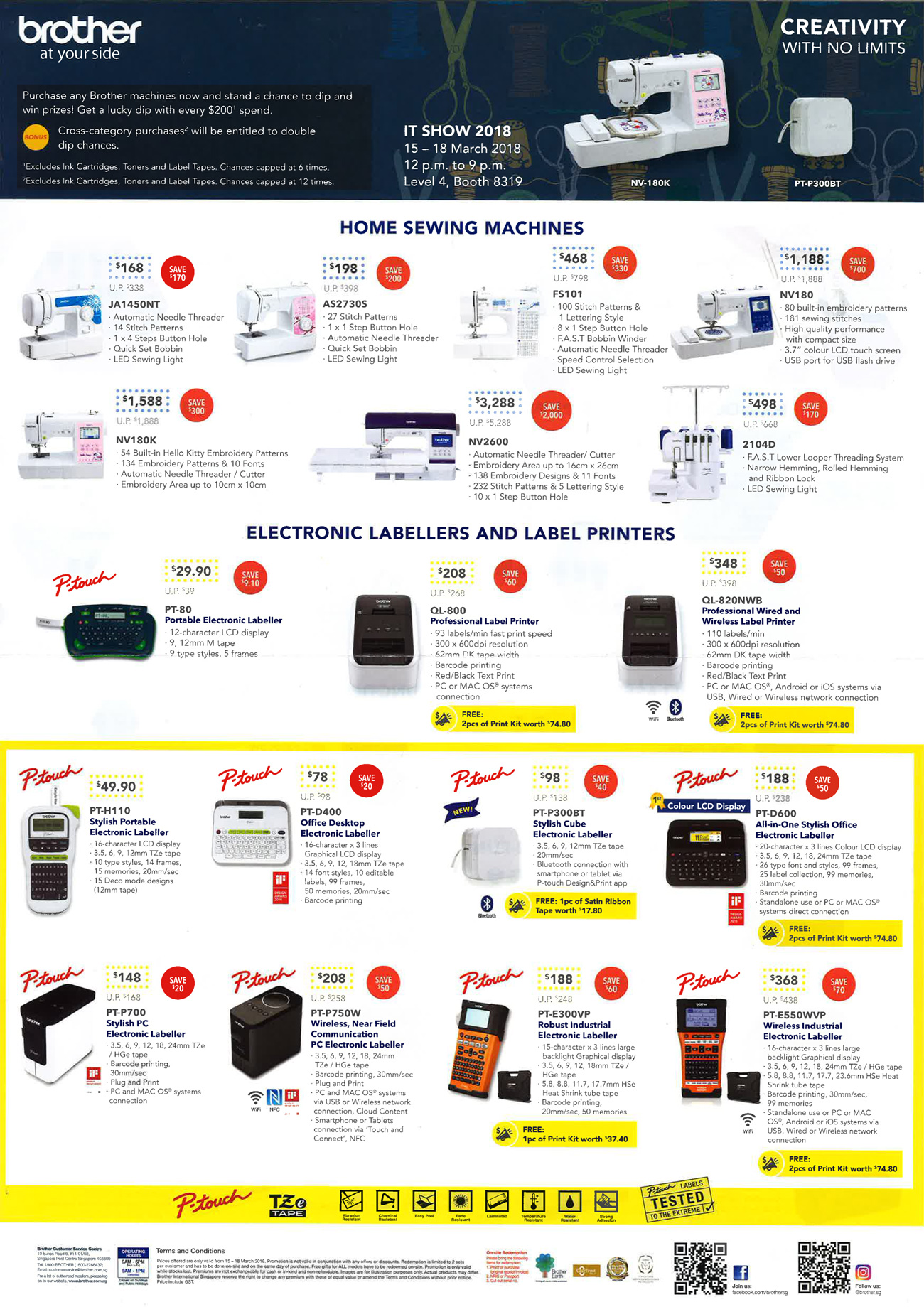 Brother - page 2 Brochures from IT Show 2018 Singapore on Tech Show ...