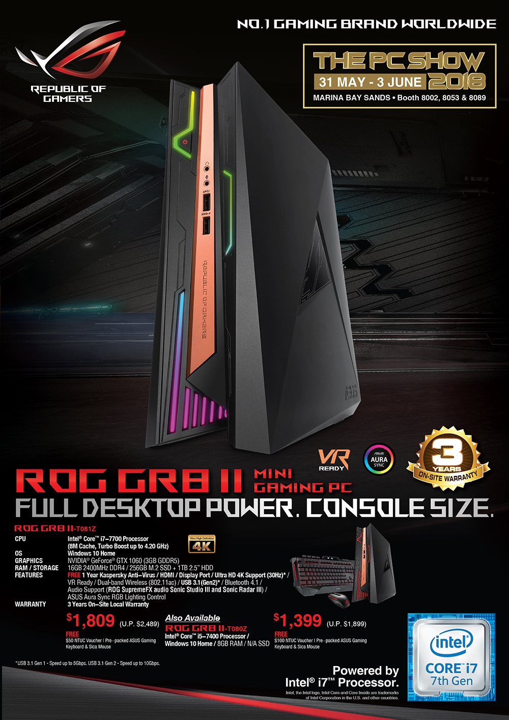ASUS Mini PC - Pg 1 Brochures from PC Show 2018 on Tech Show Portal ...