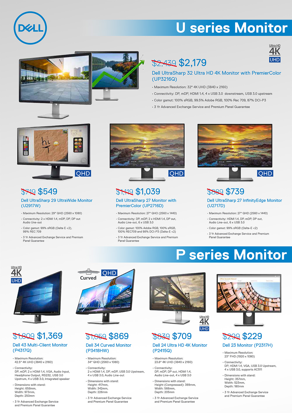 Dell monitors page 4 Brochures from PC Show 2018 on Tech Show Portal