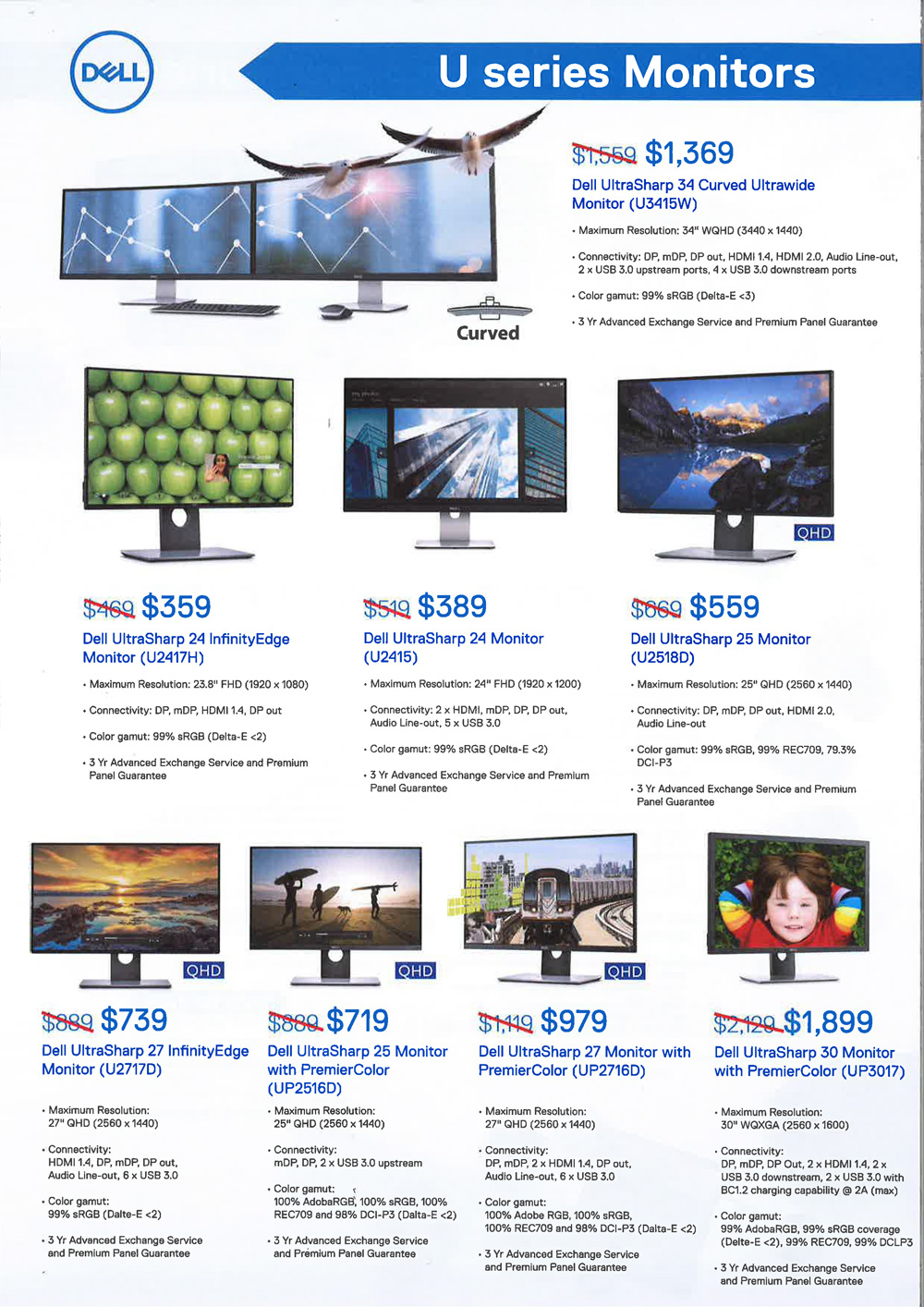 Dell monitors page 3 Brochures from SITEX 2018 Singapore on Tech Show