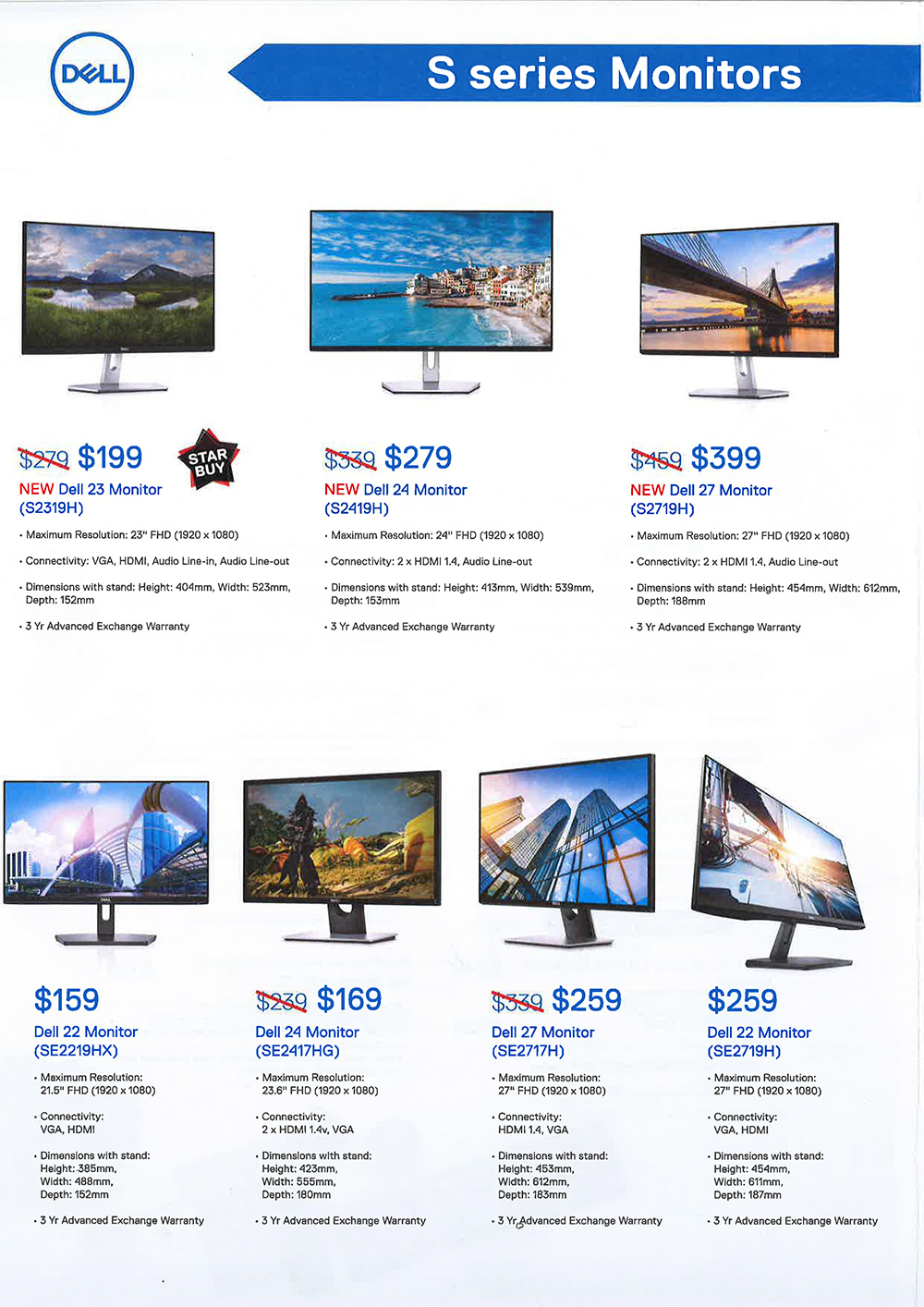 Dell monitors page 4 Brochures from SITEX 2018 Singapore on Tech Show
