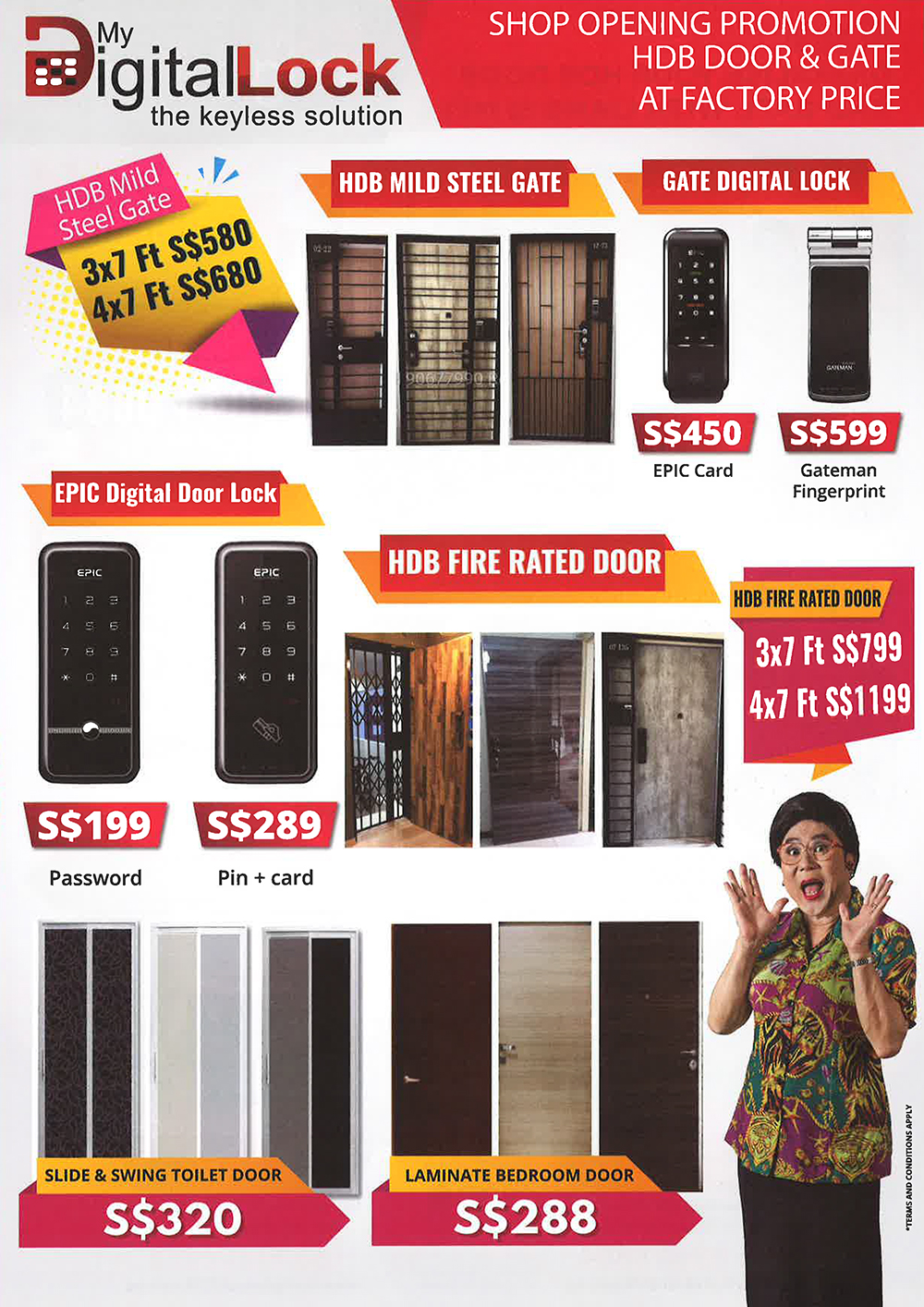Digital door lock page 3 Brochures from The Tech Show 2018 Singapore