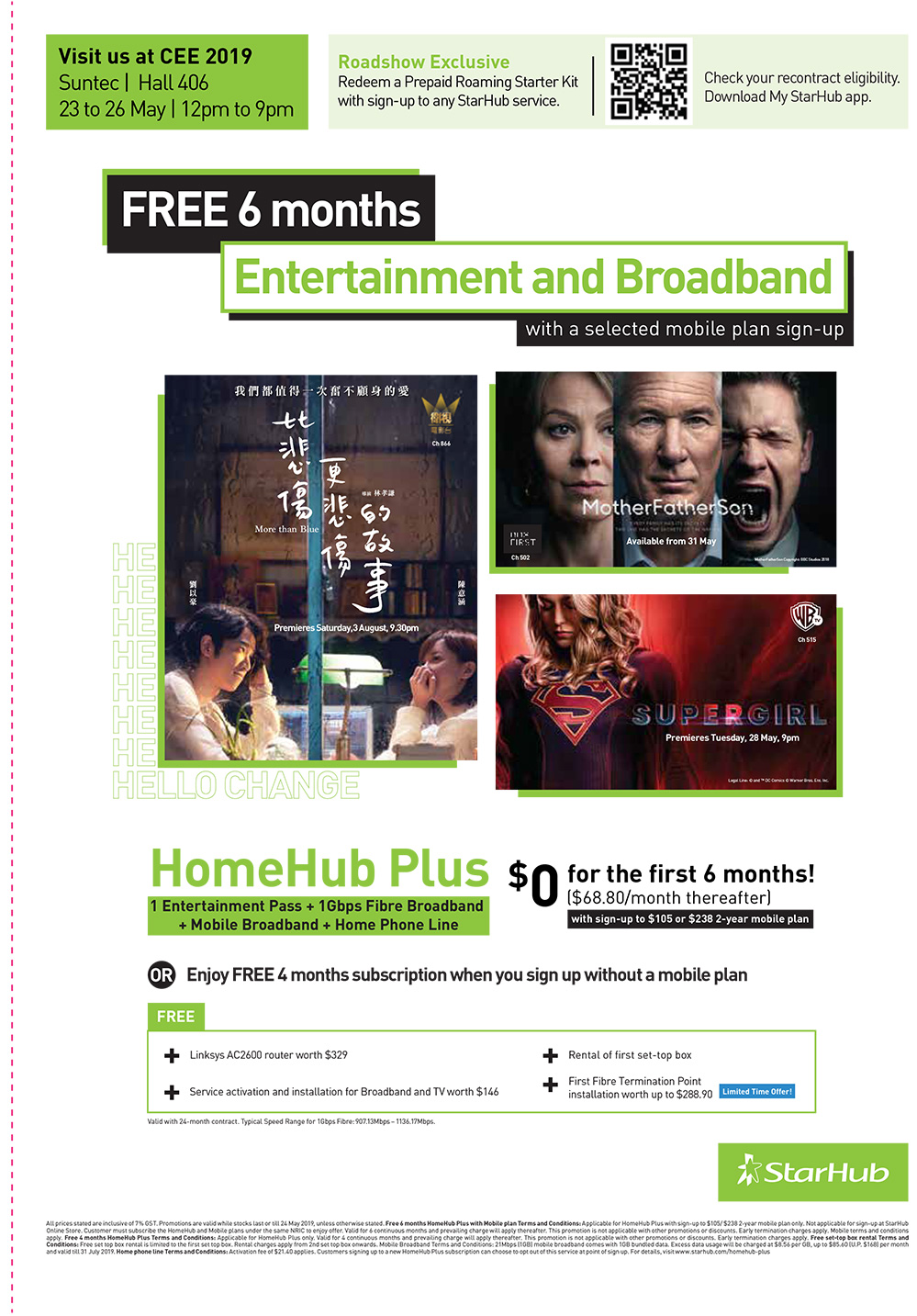 StarHub Consumer - pg 4 Brochures from CEE 2019 on Tech Show Portal ...