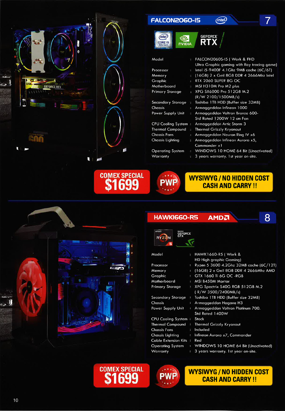 Armageddon page 15 Brochures from COMEX 2019 Singapore on Tech Show