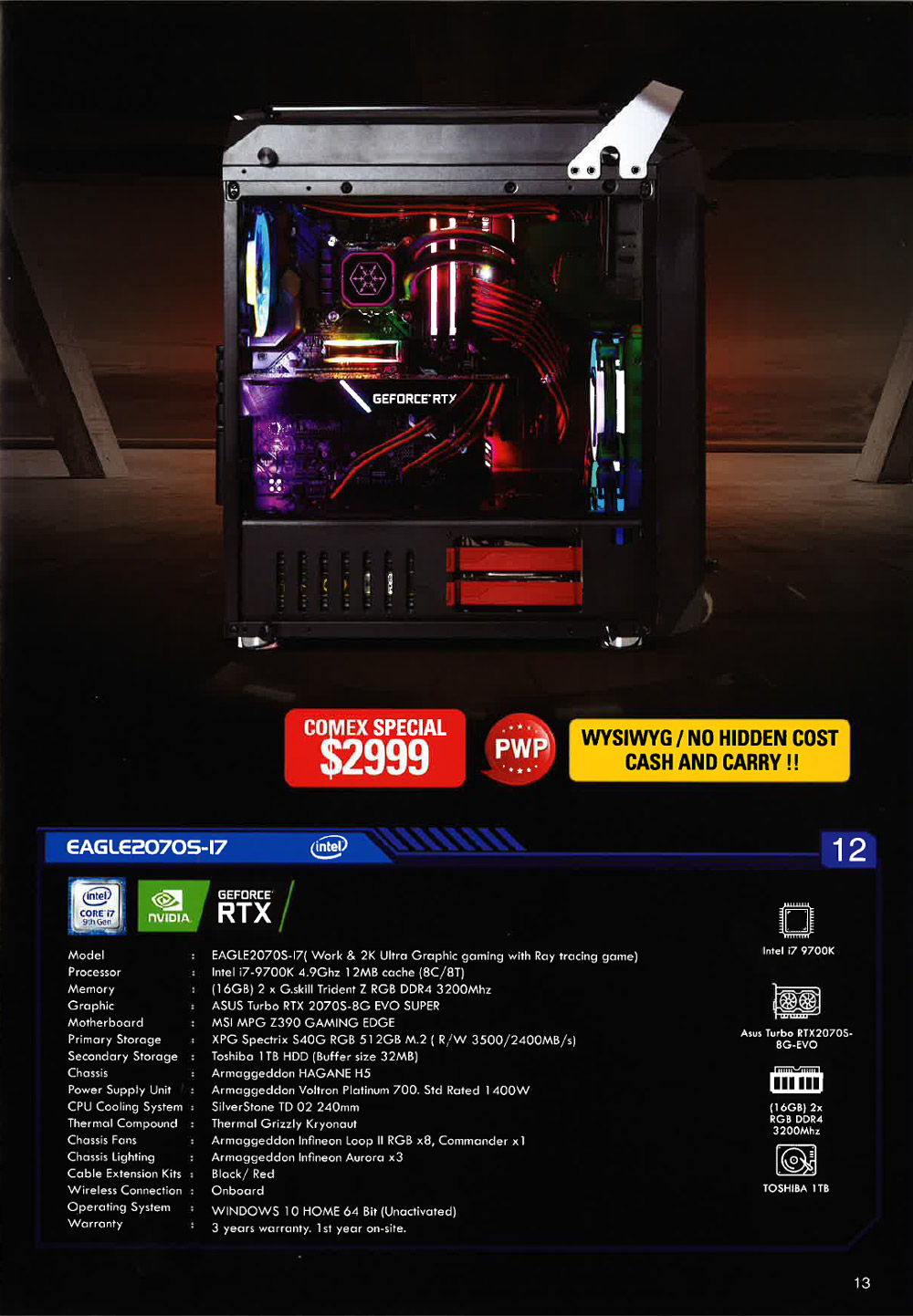 Armageddon page 17 Brochures from COMEX 2019 Singapore on Tech Show