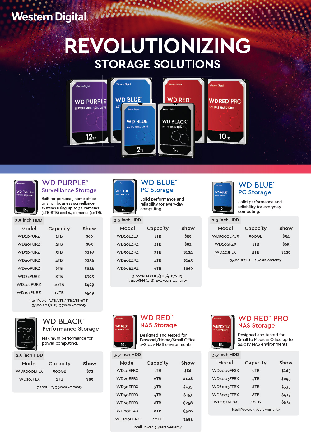 WD HDD - page 2 Brochures from IT Show 2019 Singapore on Tech Show ...