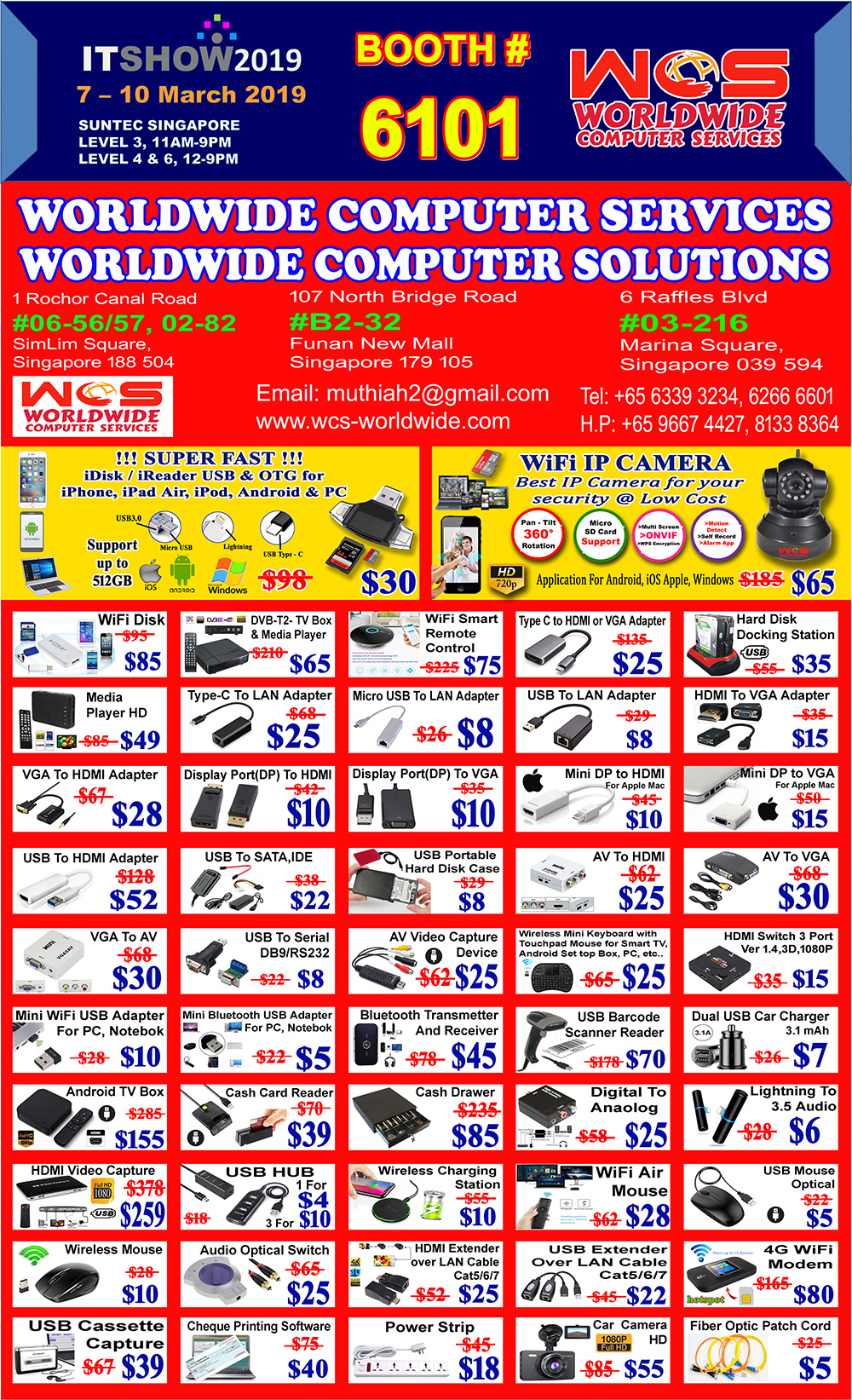 Worldwide Computer Services Pg 6 Brochures from IT Show 2019