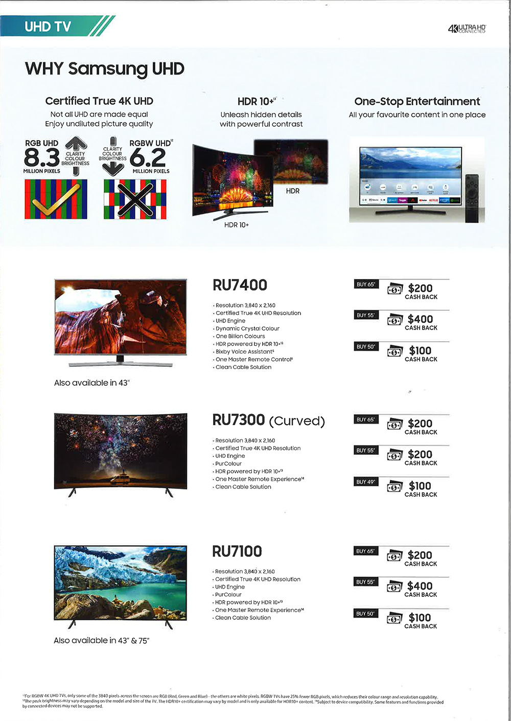 Samsung TV page 7 Brochures from PC Show 2019 on Tech Show Portal