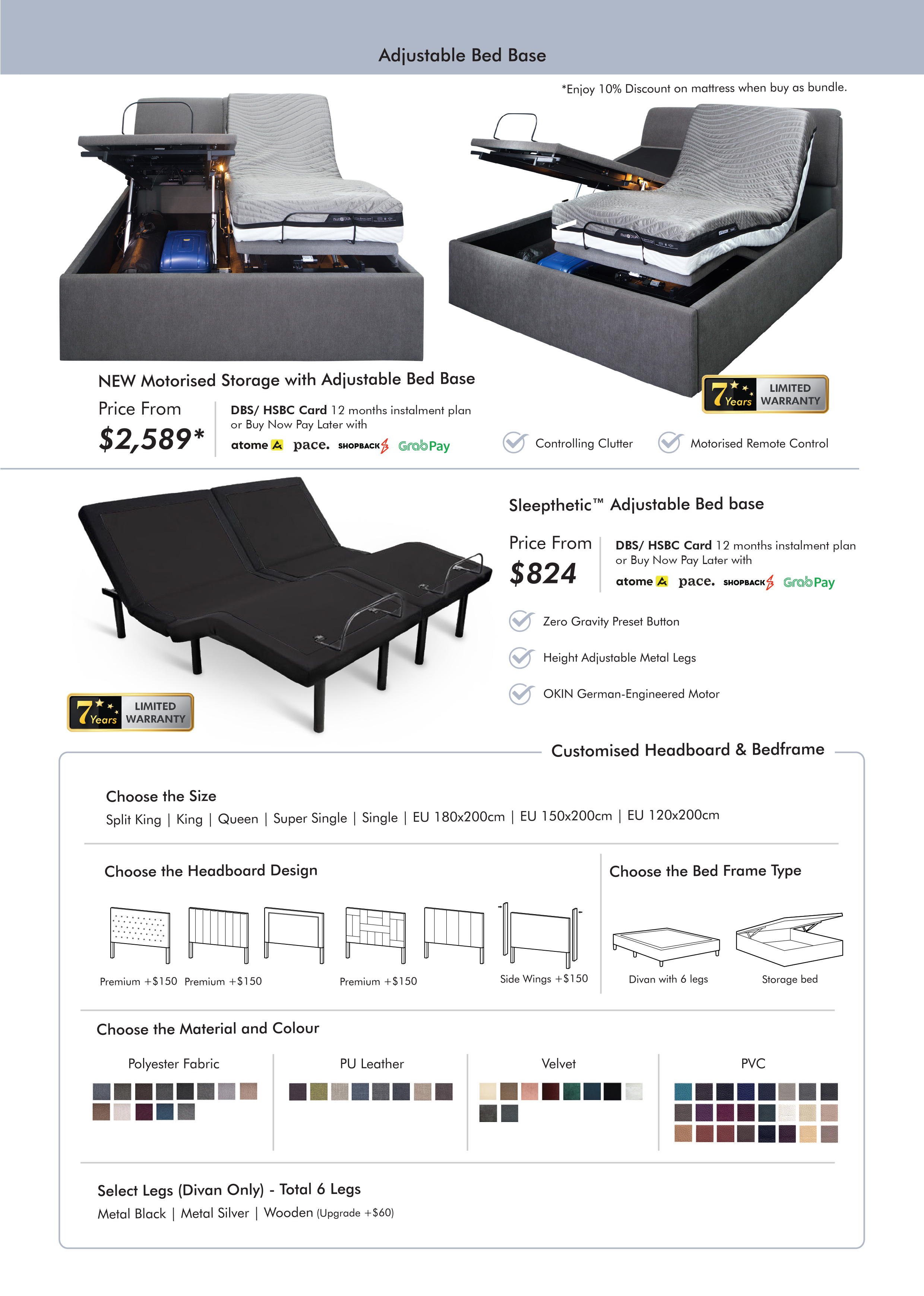 Alya Smart Bed 3 brochures from HardwareZone's Tech Show Portal