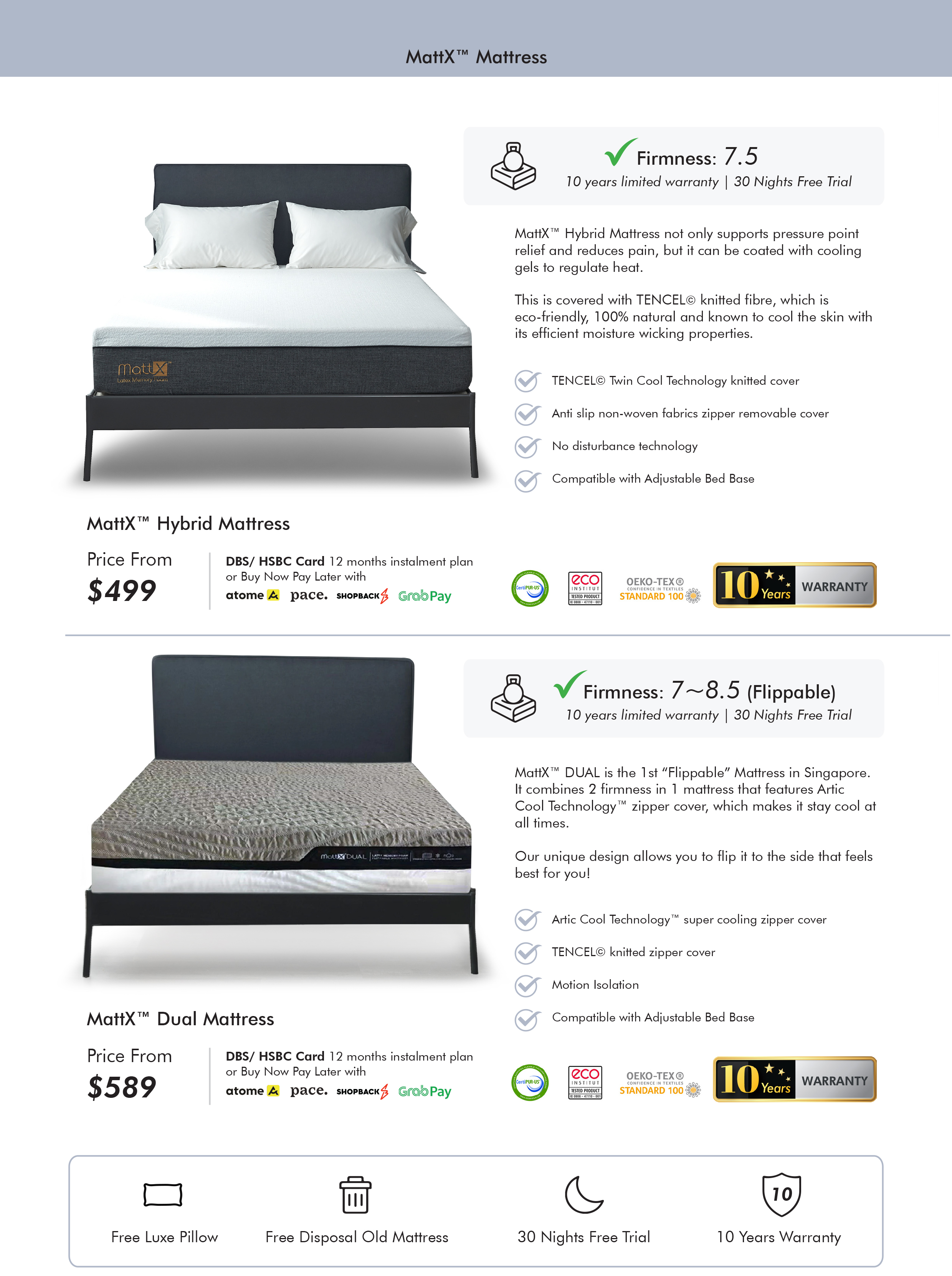 Alya Smart Bed 4 brochures from HardwareZone's Tech Show Portal