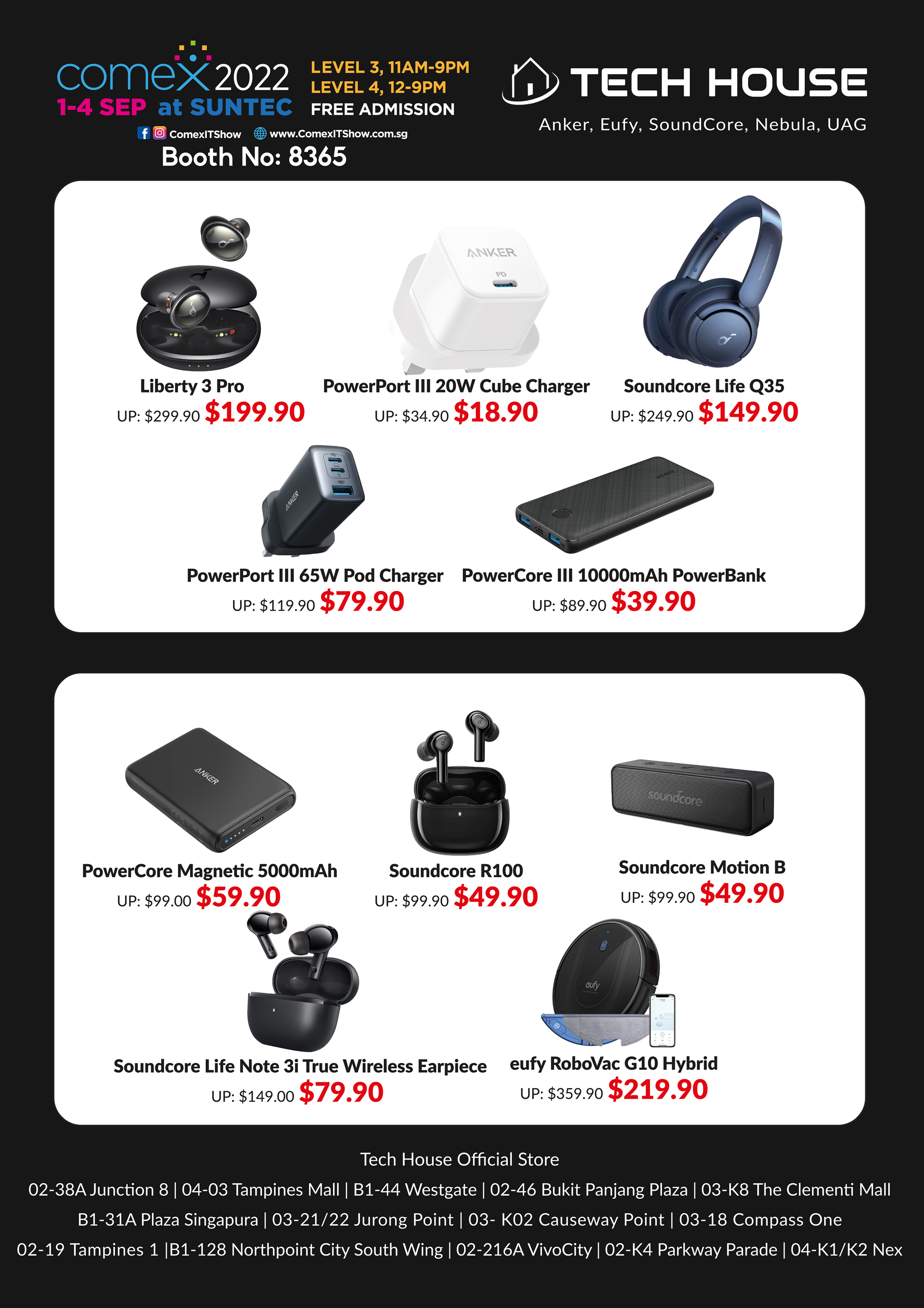 Tech House brochures from HardwareZone's Tech Show Portal