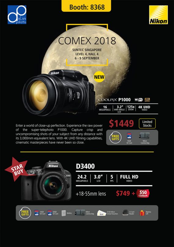 Nikon Brochures COMEX 2018 Singapore