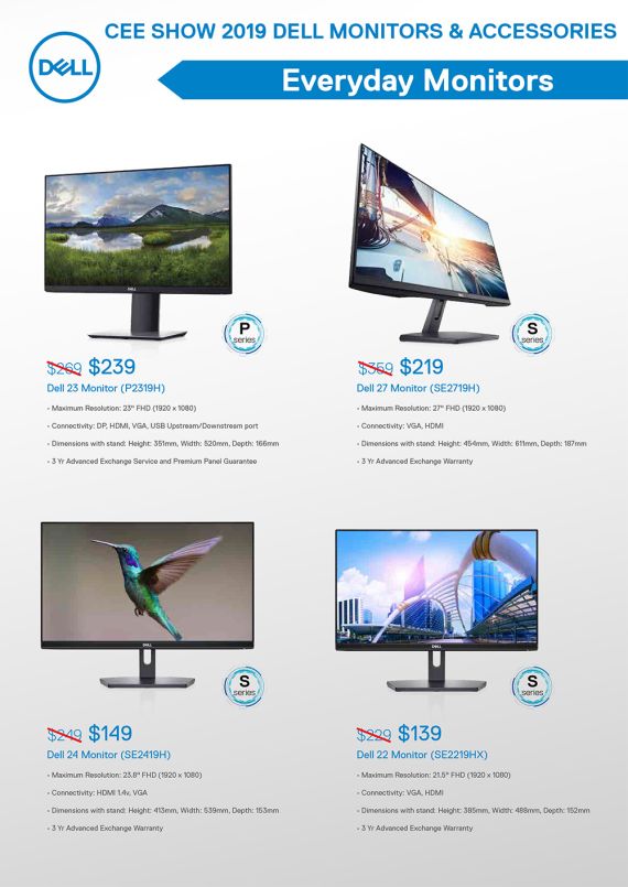 Dell Brochures CEE 2019 Suntec Singapore