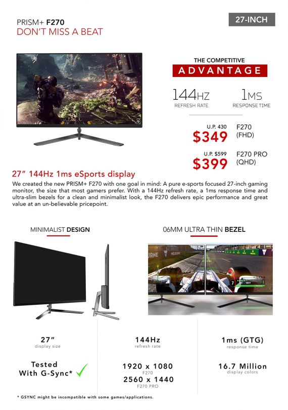 Prism+ Brochures IT Show 2019 Singapore