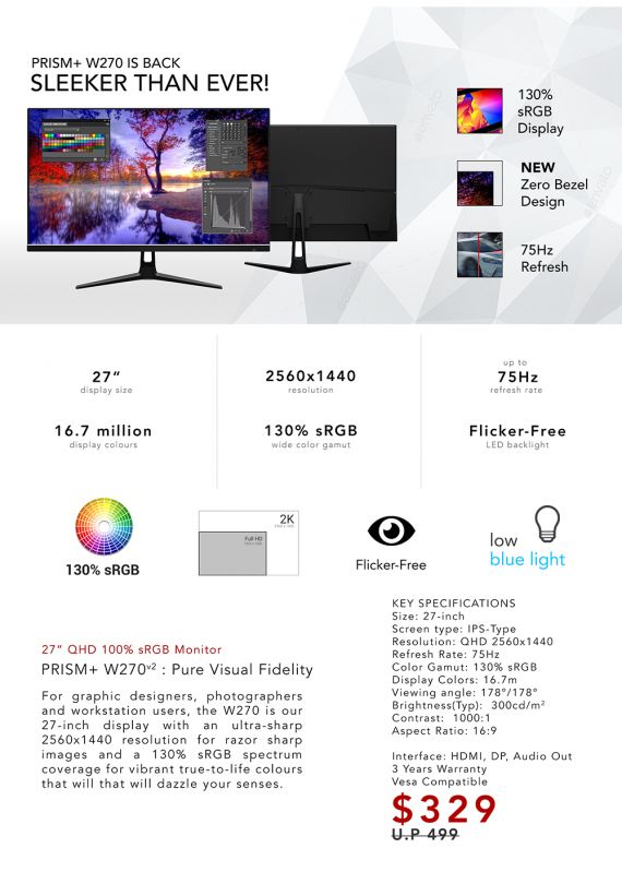 Prism+ Brochures IT Show 2019 Singapore