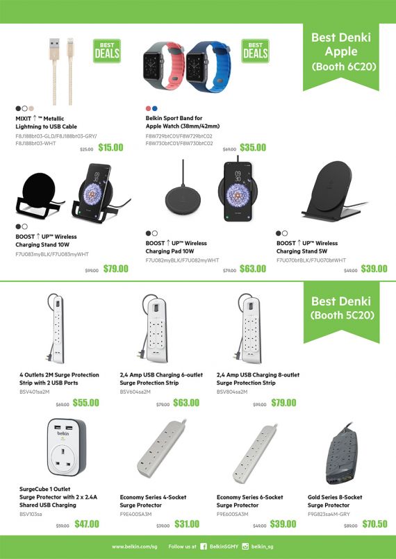 Belkin Brochures SITEX 2019 Singapore