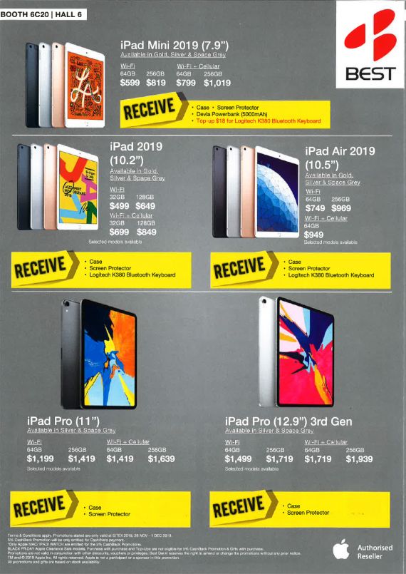 Best Denki Brochures SITEX 2019 Singapore