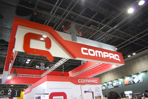 Compaq's Booth : PC Show 2009 - Part 2 - HardwareZone.com.sg
