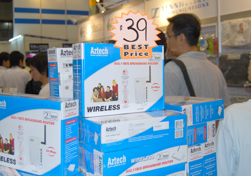 Aztech and Ban Leong's Booths : Comex 2008 Cometh! - Part 1 ...